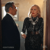Pop Tv Horror GIF by Schitt's Creek