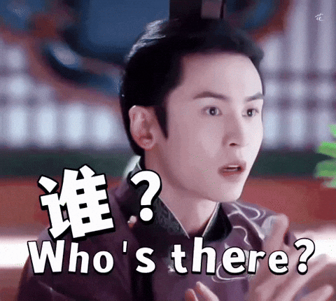 Chinese Drama Whos There GIF