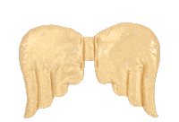 Angel Wings Christmas Sticker by Meri Meri