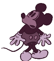 Mickey Mouse Pink Sticker by Relo GIFS