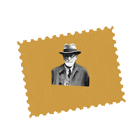 Bom Dia Freud Sticker by psicanartes