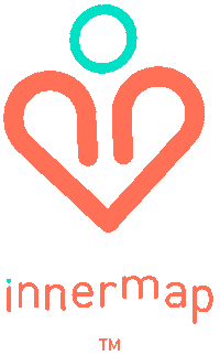 innermap heart relax wellness mental health Sticker