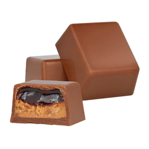 ochocandy giphyupload chocolate candy snack Sticker