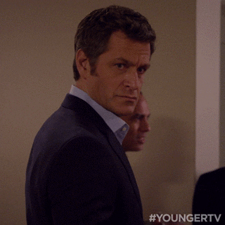 disgust charles GIF by YoungerTV