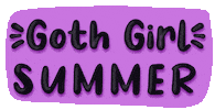 Hot Girl Goth GIF