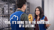 adventure of a lifetime fun GIF by NBC