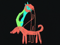 Freaky Friday Dog GIF by Barbara Pozzi