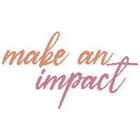 Make An Impact Sticker by Influence with Impact