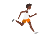 amsterdam marathon running Sticker by Nationale-Nederlanden