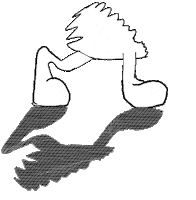 character walk Sticker by ol-el