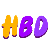 Happy Birthday Sticker by Demic