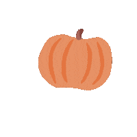 Fall Pumpkin Sticker