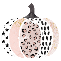 Fall Time Pumpkin Sticker by Designs by Denae