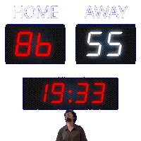 55 Away Sticker