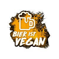 vegansofrosenheim beer vegan vr bier Sticker