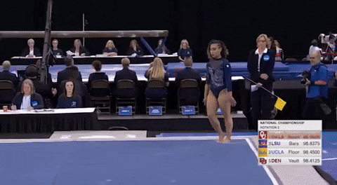 themayaellison giphyupload ncaa 2019 gymnastics GIF