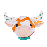 Dog Toy Christmas Sticker by Woof & Whiskers Pet