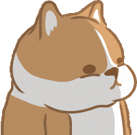 Thats All Dog Sticker by Pik Ng