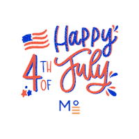 America Flag Sticker by Meridian°