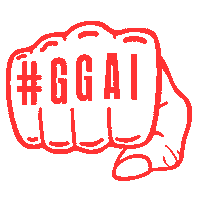 Fist Bump Sticker by Girl Get After It