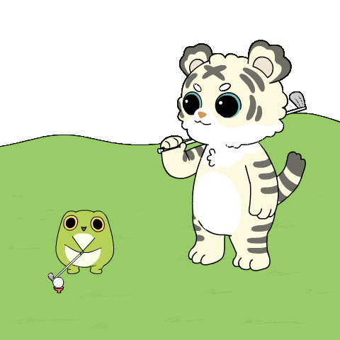 Golf Club Sticker by Ordinary Frends