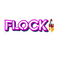 flockMarketing flock flockmkt flockcuiaba Sticker
