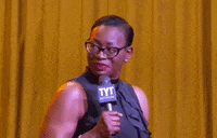 Nina Turner Shrug GIF by GIPHY News