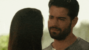 meghan ory kiss GIF by Hallmark Channel