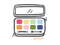 Dab Dab Dab Kiss Sticker by Guardian Malaysia