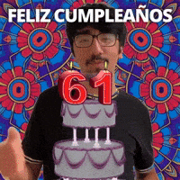 ¡Feliz 61.º cumpleaños!