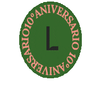 Laconicum laconicum laconicosas laconicum10aniversario Sticker