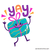 sendwishonline party birthday yay happybirthday GIF