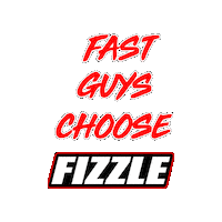 FizzleRacing racing speed fast ski Sticker