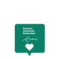 Flag Student Sticker by Erasmus University Rotterdam