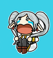 Sad Magic GIF by JenChibi