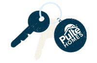 Home Sweet Home House Sticker by Pulte Homes