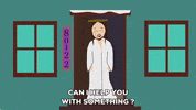 jesus answering GIF by South Park 