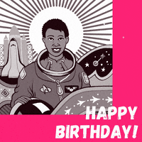 Happy Birthday Astronaut GIF by Massive Science