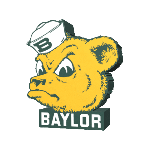 Baylor Bears Logo Sticker by Baylor University