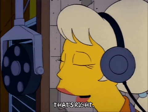 Recording Season 3 GIF by The Simpsons