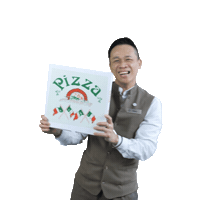 SheratonAmsterdamAirport food pizza italy amsterdam Sticker
