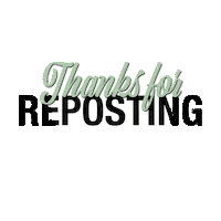 Reposting Sticker by Regards Lauryn