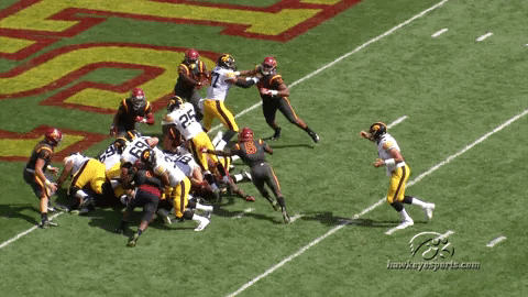 football GIF by University of Iowa Hawkeyes Athletics