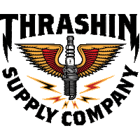 ThrashinSupply motorcycle spark harley harley davidson Sticker