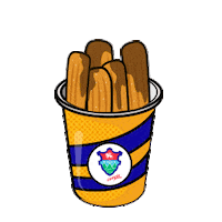 MuniGuate guatemala feria churros manzana Sticker