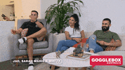 cracking up lol GIF by Gogglebox Australia