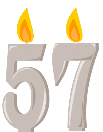 Birthday Flickering GIF