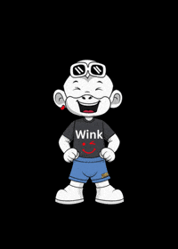 Wink Dead Laughing GIF by Zhot