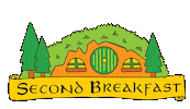 The Hobbit Secondbreakfast Sticker