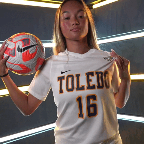 Rocket Soccer GIF by Toledo Rockets